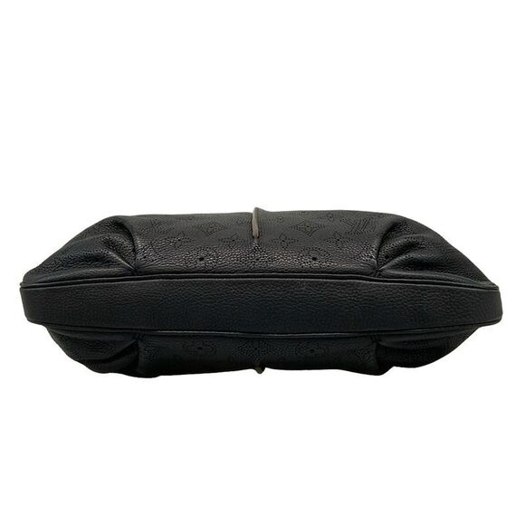 Louis Vuitton Handbag Mahina Selene PM M94035 Noir Black Leather - Picture 5 of 15